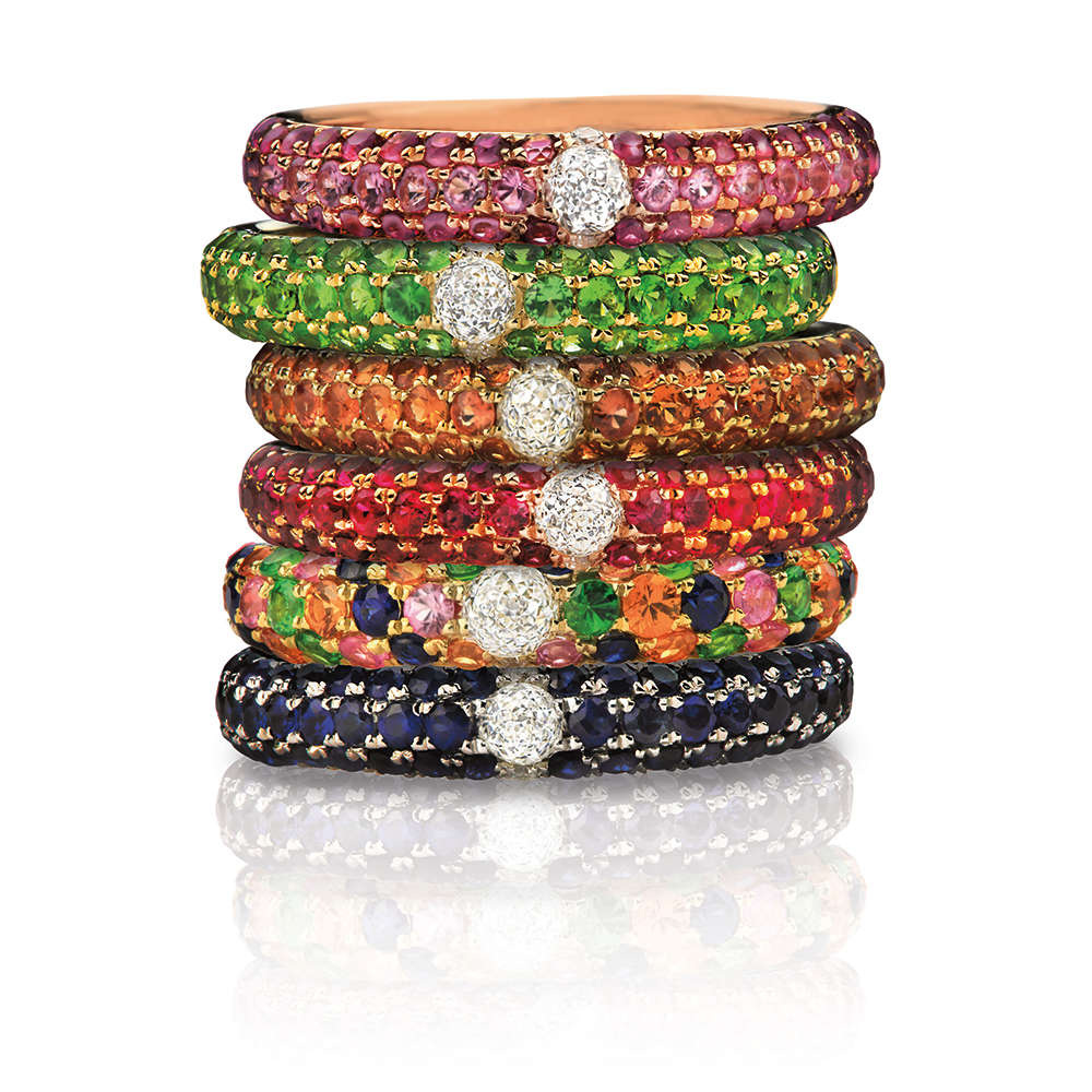 Crown Stackable Ring Crown of Light